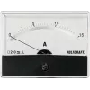 Instrumento de medición empotrable Voltcraft AM-86X65/15A/DC 15 A galvanómetro de bobina móvil (AM-86X65/15A/DC)