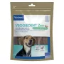 Snacks dentales para perros adultos VIRBAC VEGGIEDENT ZEN M, premios vegetales para la higiene dental, talla mediana