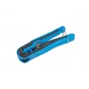 Lanberg NT-0202 Crimpadora para RJ45/RJ12/RJ11, negro/azul