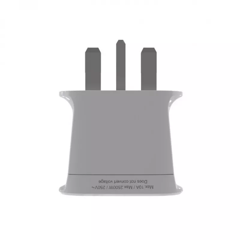 Adaptador de red GEMBIRD A-AC-UKMINTF – enchufe UK tipo G a entrada IEC-C13, 15 A