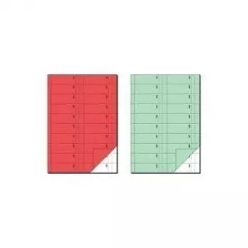 Libro de formularios Sigel BO111 A4 1000 copias (2 x 50 conjuntos de hojas) verde claro