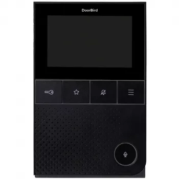 Videoportero IP DoorBird A1101 Black Edition — Estación de puerta para control de acceso por vídeo IP (Modelo A1101)