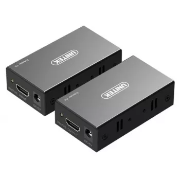Extensor Unitek HDMI Over Ethernet, 60M, V100A
