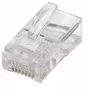 Intellinet 502375 Conector de cable RJ-45 transparente