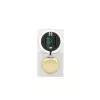 NeXtime Reloj 3028 OP, 16x30,2 cm, pared, cristal, plateado