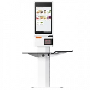 Sunmi K2, montaje en pared, Datalogic 3410, GMS, 2D, 61 cm (24''), capacitivo proyectado, Full HD, USB, Ethernet, WLAN, NFC, Android impresora de recibos, sistema kiosco, 2D, imager, 61 cm (24''), T