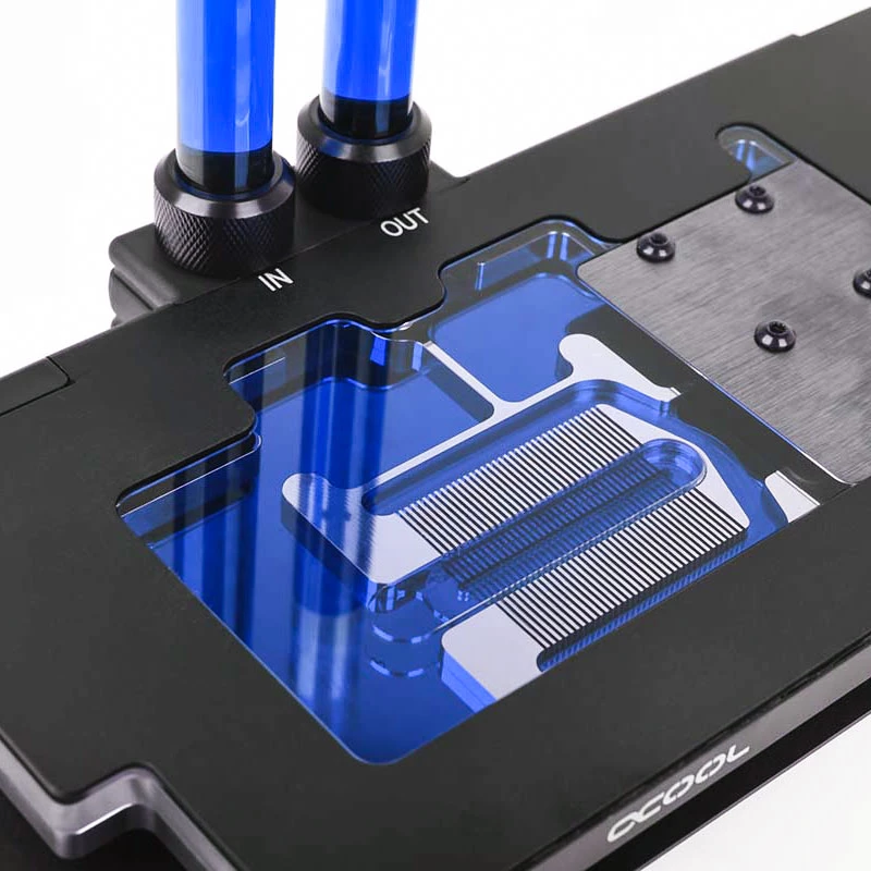 Alphacool Eiswasser Crystal Azul, 1000 ml mezcla lista líquido refrigerante - Azul