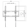 Soporte de TV LogiLink BP0010 139,7 cm (55 pulgadas) Negro