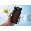 Funda para móvil man and wood Galaxy S20 Ultra ébano negro — funda protectora para smartphone