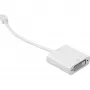 Adaptador de cable Sharkoon Mini DisplayPort a DVI 15 cm blanco