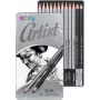 Set de dibujo Colorino 80118PTR – 12 lápices de boceto y accesorios