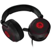 LORGAR Kaya 460, auriculares gaming USB con micrófono, CM108B, iluminación RGB, Plug&Play, cable de conexión USB-A de 2m, almohadillas de tela, tamaño: 192*184,7*88mm, 0,329kg, negro
