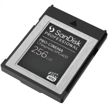 SANDISK Professional PRO-CINEMA 256 GB CFexpress VPG400 Tipo B Tarjeta hasta 1700 MB/s lectura, 1400 MB/s escritura