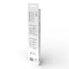 Cable USB Savio CL-125 USB 2.0 1 m USB A USB C blanco