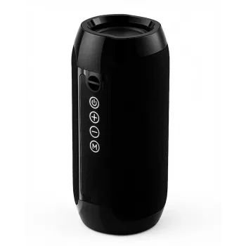 Altavoz estéreo Bluetooth portátil SQUEAK SQ1008 — 14W RMS, Bluetooth 5.3, 1200 mAh, IPX4, FM, LED, AUX, USB