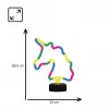 Lámpara LED decorativa Manta SNL10MTT unicornio
