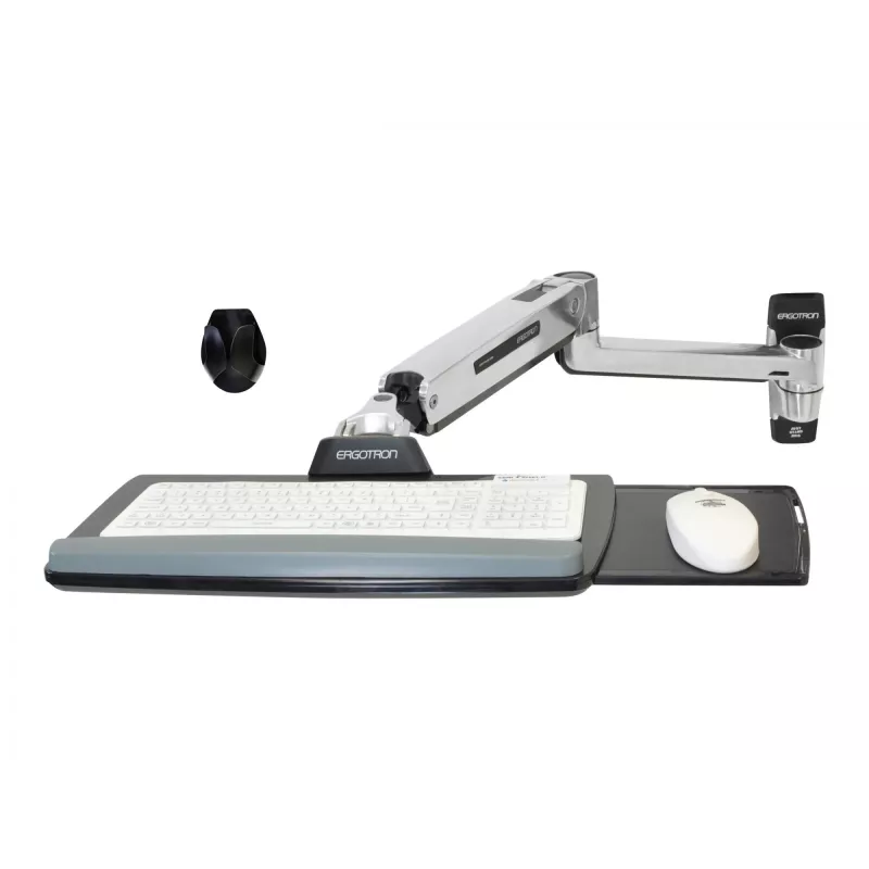 Brazo de teclado para montaje en pared Ergotron LX Sit-Stand