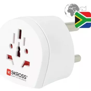 Adaptador de viaje Skross 1.500224-E CA W a SA (1.500224-E)