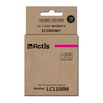 Actis KB-1100M Tinta (sustituto de Brother LC1100M/980M; Estándar; 19 ml; magenta)