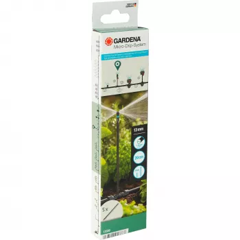 Pieza para sistema de riego Gardena 13326-20 plástico negro 200 mm 5 uds.