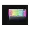 Teclado mecánico gaming hot-swappable Razer | BlackWidow V4 75% | Teclado gaming | Con cable | US | Phantom White Edition | USB Type-C | Razer Mechani