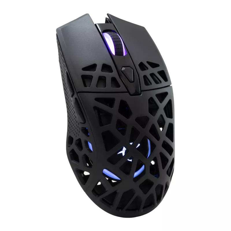 Ratón White Shark GM-5018 Caradoc RGB 7200 dpi negro