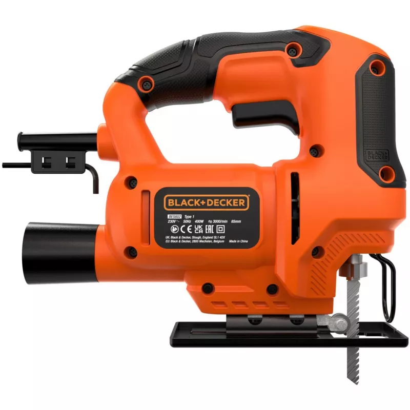Sierra de calar Black & Decker BES602 – 400 W, sierra de calar naranja/negra