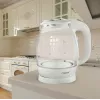 HERVIDOR ELÉCTRICO DE AGUA MAESTRO CRISTAL 1,7 L, 2200 W