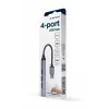 Hub de interfaz USB 3.0 GEMBIRD UHB-U3P1U2P3-02 — 4 puertos