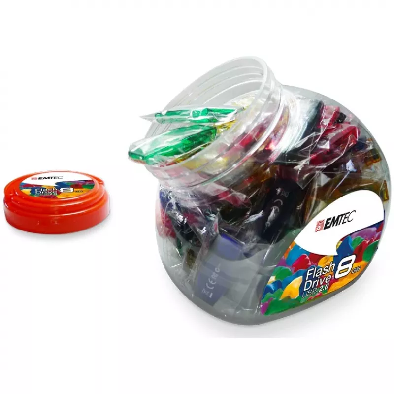 Memoria USB Emtec 32 GB USB Type-A C410 Color Mix Candy Jar