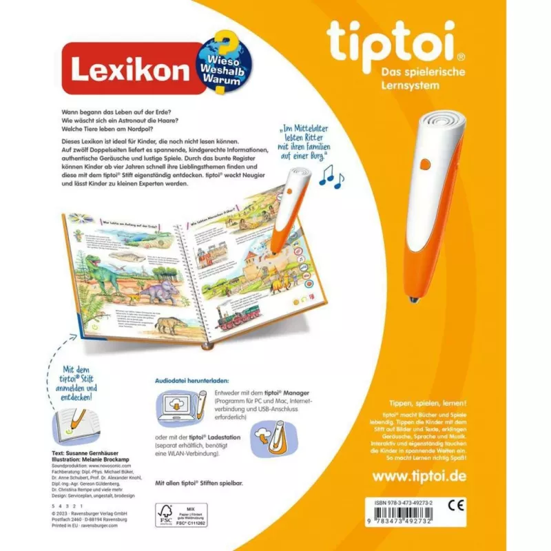 tiptoi Warum? Wie? Was? Lexikon, libro educativo
