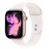 Apple Watch Series 11 GPS 46mm Caja de aluminio oro rosa con correa deportiva Light Blush S/M