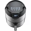 Freidora de aire Tefal Easy Fry EY401D Single 4,2 L Independiente 1500 W Negra, Acero inoxidable