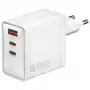 Cargador de interior 4smarts 542100 universal plateado blanco carga rápida