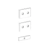 Juego de soporte de montaje en riel para soportes de CPU Ergotron 60-156