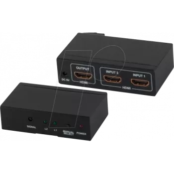 Conmutador de vídeo HDMI ShiverPeaks SP05-02002