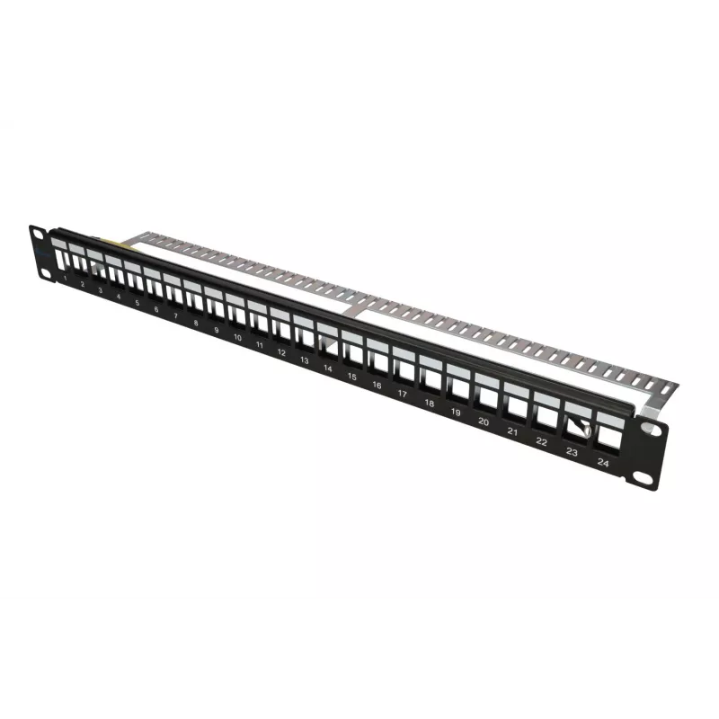 Patch panel Extralink 24 puertos STP, modular, 24 puertos