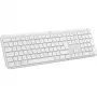 Teclado Logitech K950 Signature delgado de oficina RF Wireless Bluetooth QWERTY US International blanco