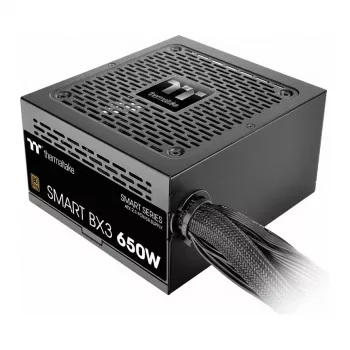 Fuente de alimentación THERMALTAKE 650W Smart BX3 Pro SE – fuente de alimentación ATX de 650W, raíl único de +12V, 80 PLUS Bronze