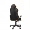 Silla gaming GEMBIRD GC-SCORPION-04X negro-naranja diseño ergonómico, asiento ajustable, respaldo alto