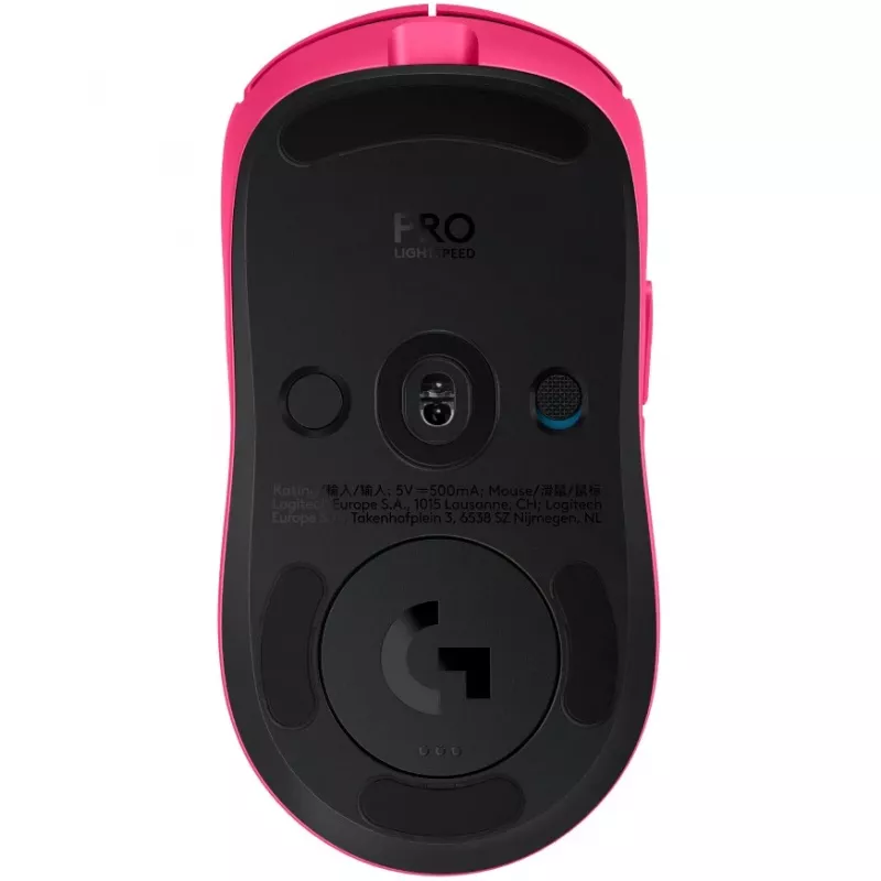 Ratón Logitech Pro 2 Lightspeed rosa Interface
