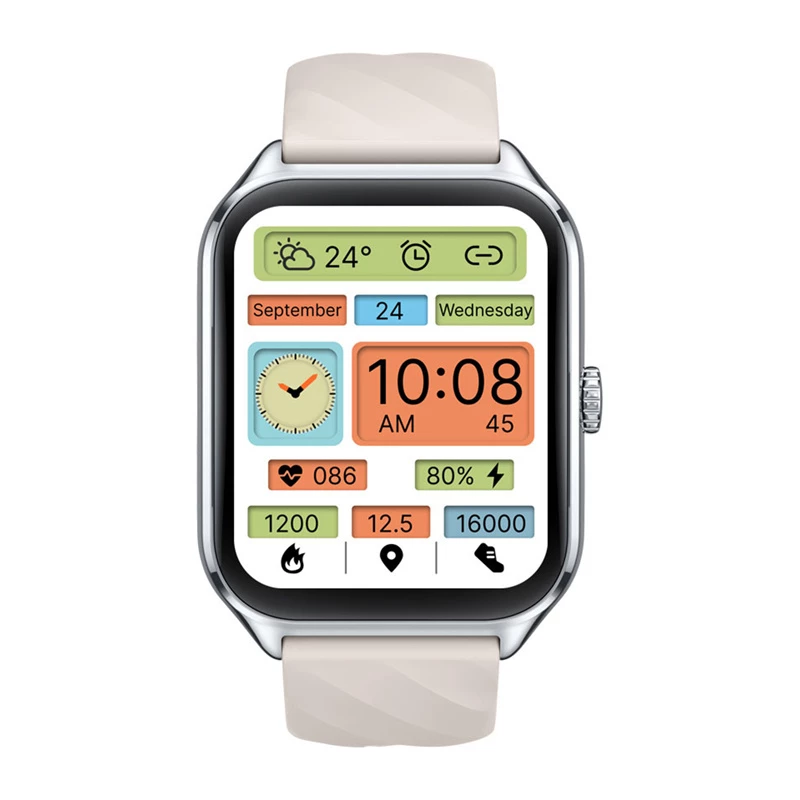 Zeblaze GTS 4 smartwatch, plata (GTS 4 plata)