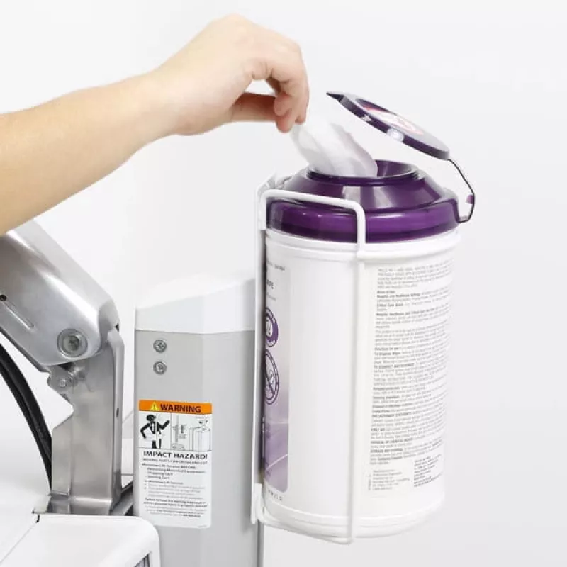 Soporte Ergotron para paños para carro - blanco