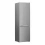 Frigorífico BEKO RCSA300K40SN, clase de eficiencia energética E, altura 181 cm, acero inoxidable