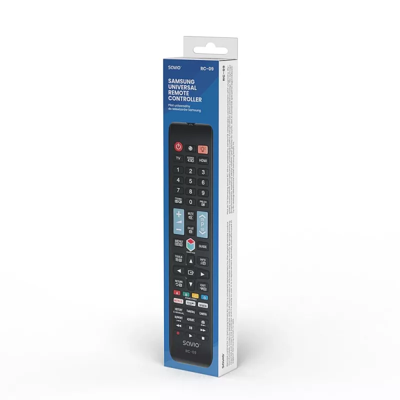 Mando a distancia por infrarrojos Savio RC-09 Smart TV