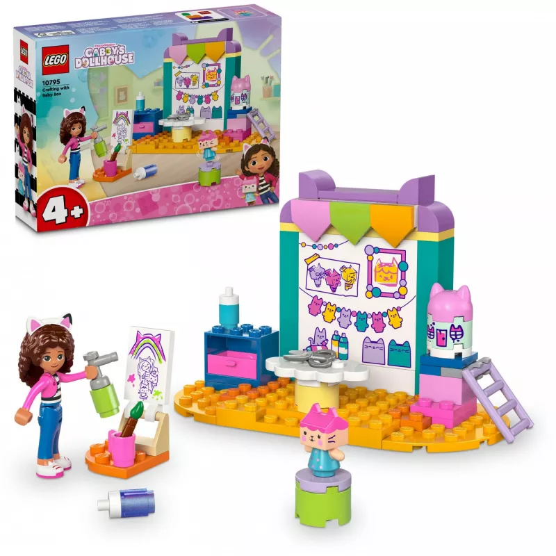 LEGO GABBY’S DOLLHOUSE 10795 Manualidades con Baby Box