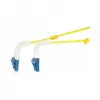 Synergy 21 Cable de parcheo de fibra óptica de 2 fibras 3mtr.LC-LC 9/125um OS2 AD 2mm funda flexible de protección contra dobleces - Fibra monomodo - 3 m
