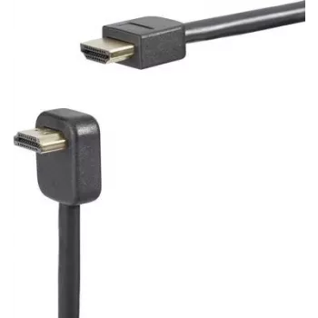 SpeaKa Professional Cable de conexión HDMI [1x conector macho HDMI - 1x conector macho HDMI] 0,9 m negro (SP-7870068)