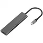 Adaptador USB Type-C - 2 x USB 3.0, Type-C PD, HDMI