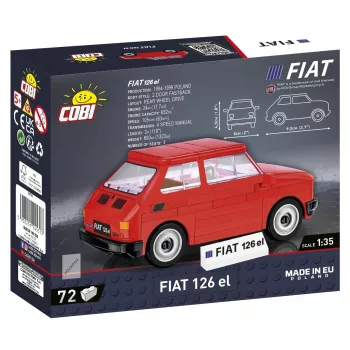 Set de construcción Cobi Youngtimer Collection Fiat 126p el 24531 — 150 piezas